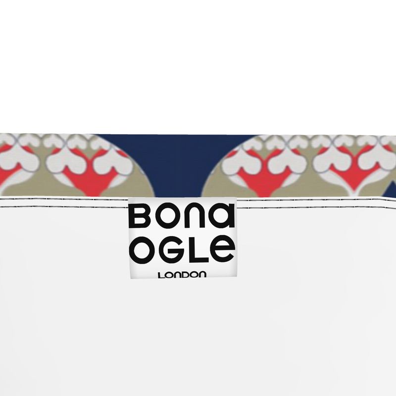 Bandeau Boob Tube in Bona Bones Sports Blue