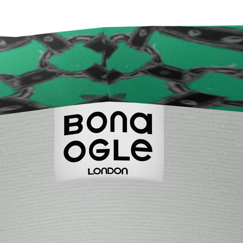 Wrap Blazer in horseman 1 teal green