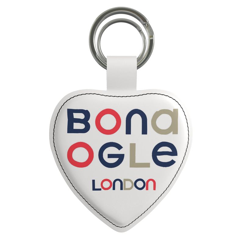 Leather Keyring iin love vines