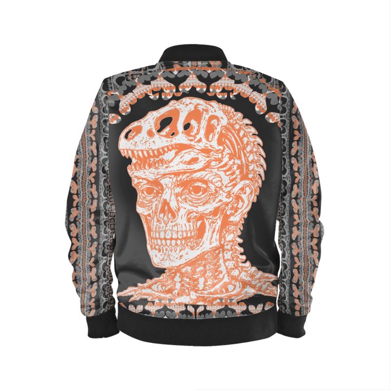 Bomber Jacket iin Bona Bones Gray Coral