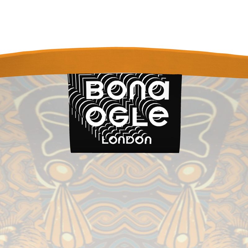 T-Shirt LS in Omniscient Orange