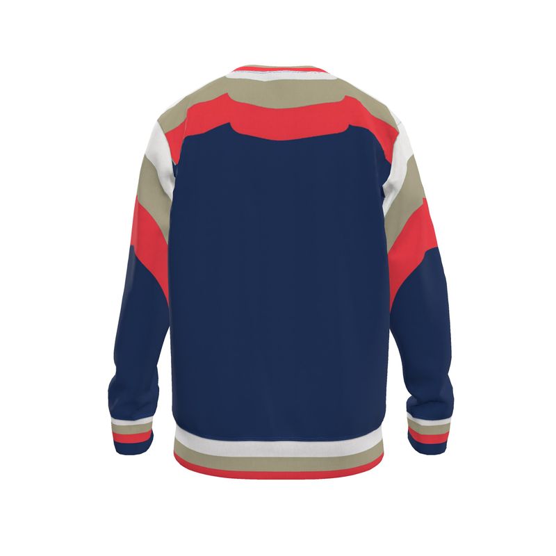 Sweatshirt in 3D blue