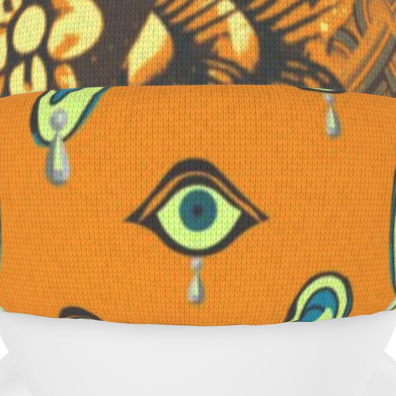 Beanie in Omniscient Orange