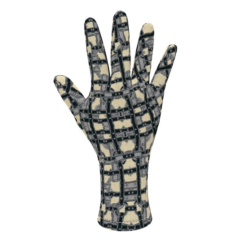 Fleece gloves in restraints colour 1