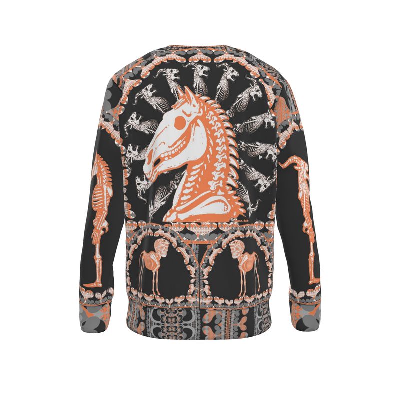 Sweatshirt in Bona Bones Gray Coral