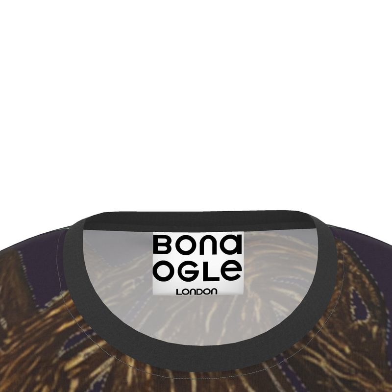 All Over Print T Shirt in Horse Head House Muilti