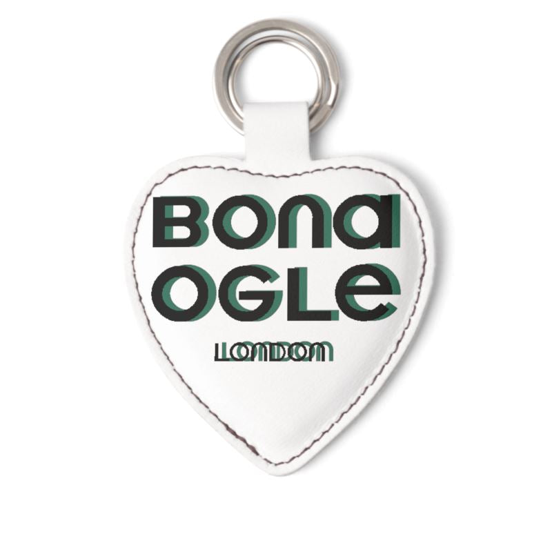 Leather Keyring in horse house head