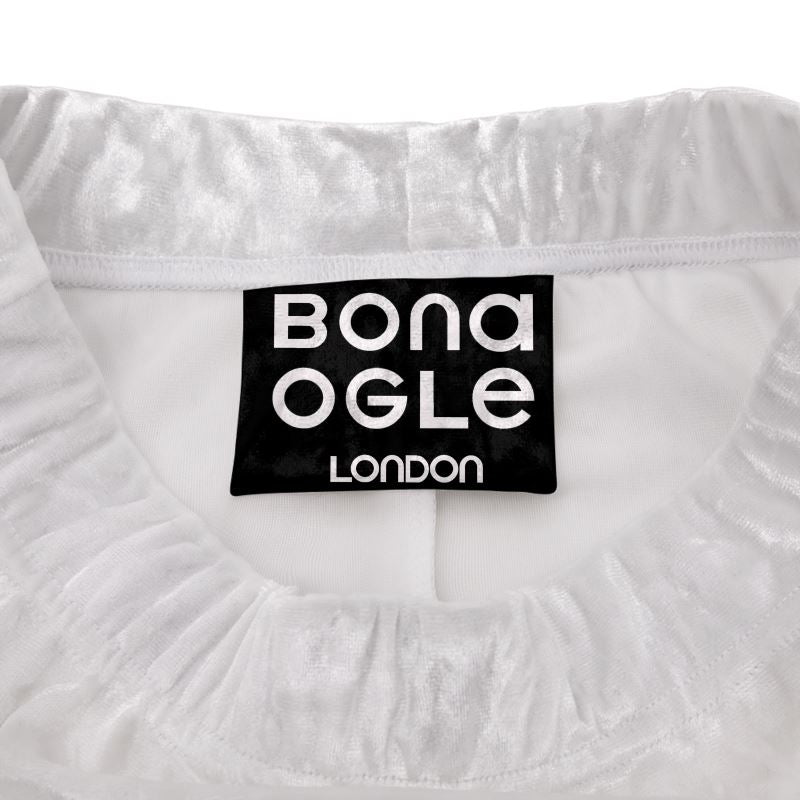 Pencil Skirt in hairy horse air forcer blue