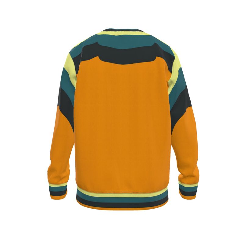 Sweatshirt in 3D orange