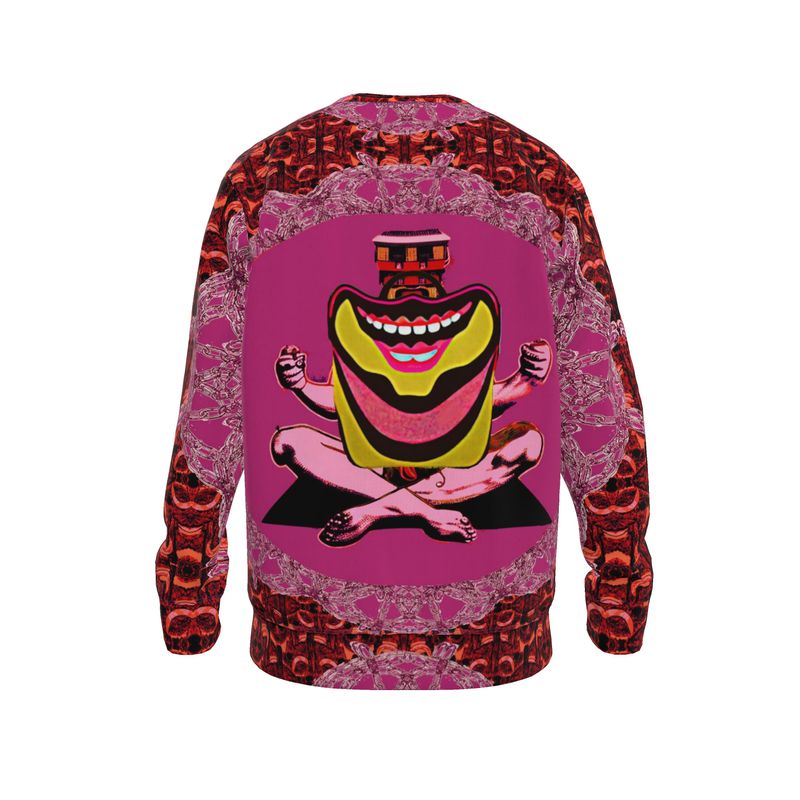 Sweatshirt in House Clown Pink