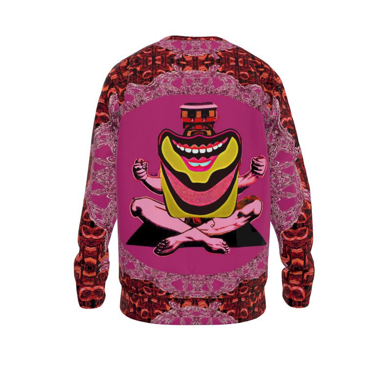 Sweatshirt in House Clown Pink