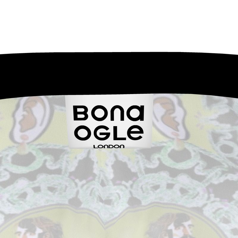 Luxury Pyjama Trousers in creatures green