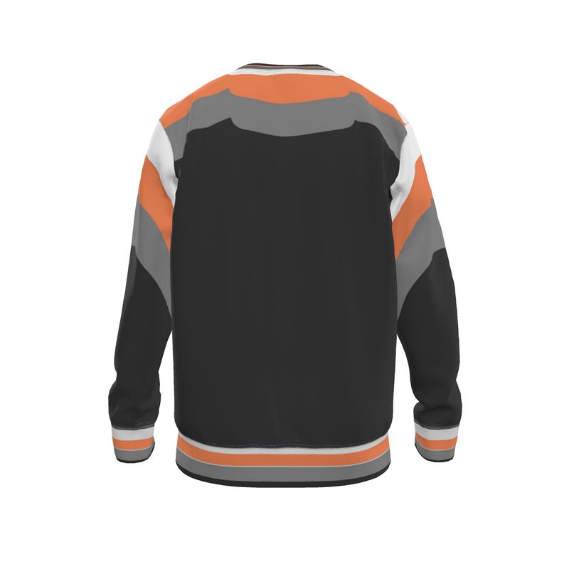 Sweatshirt in 3D Drop Dark Gray Coral