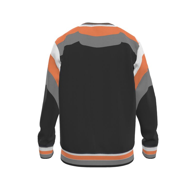 Sweatshirt in 3D Drop Dark Gray Coral