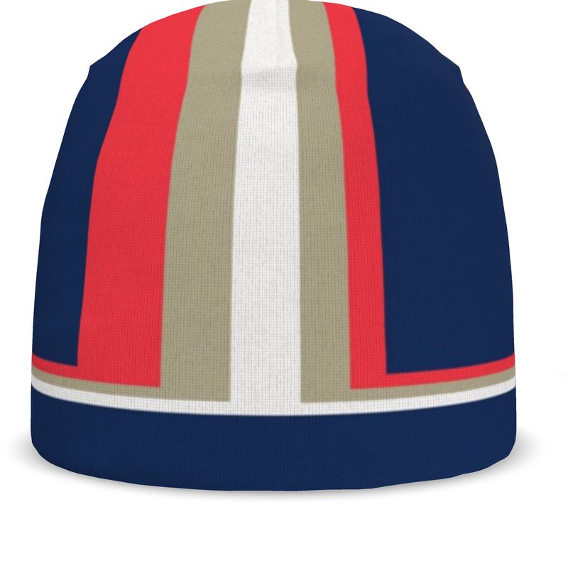 Beanie in 3d blue