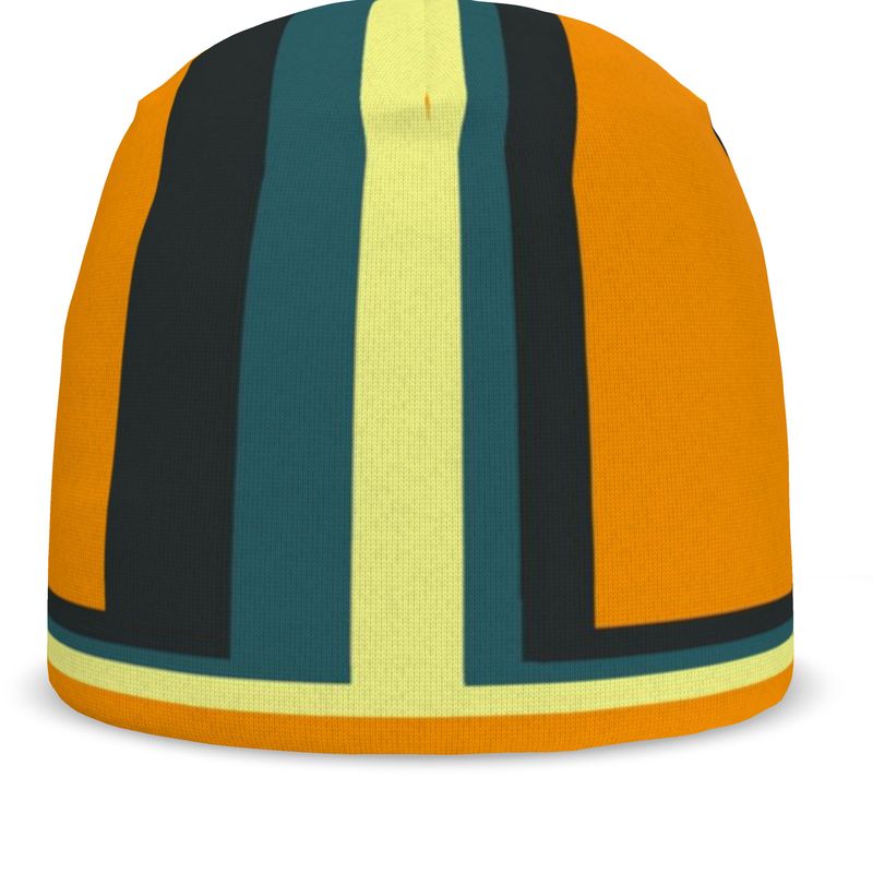 Beanie in 3d Orange