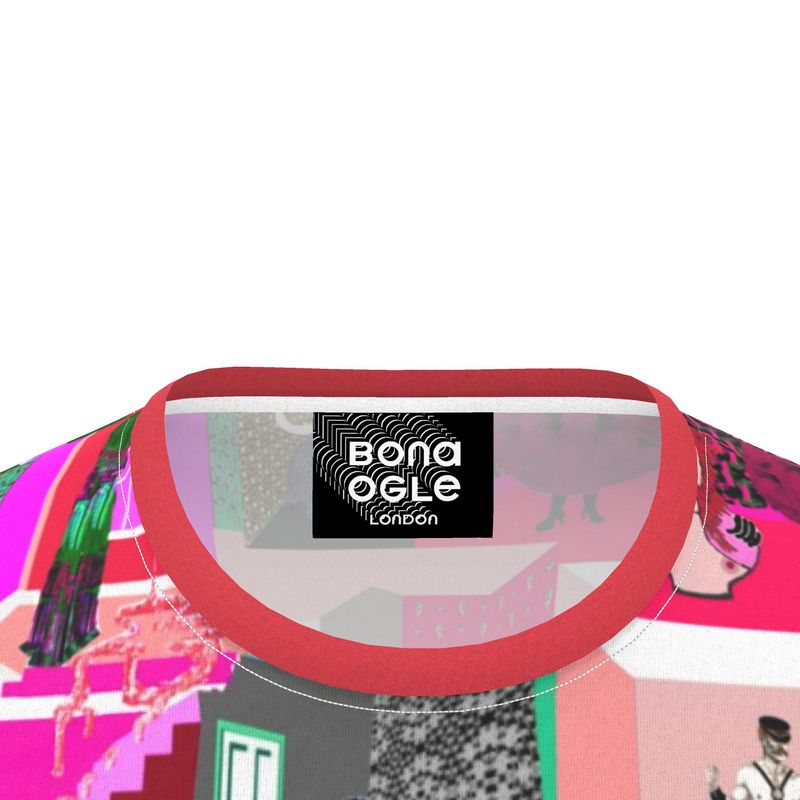 All Over Print T Shirt in Bona Ogle Towers