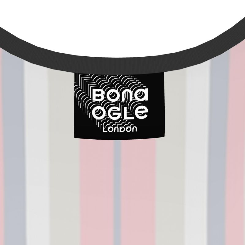 Vest Top in Double Arch Blue