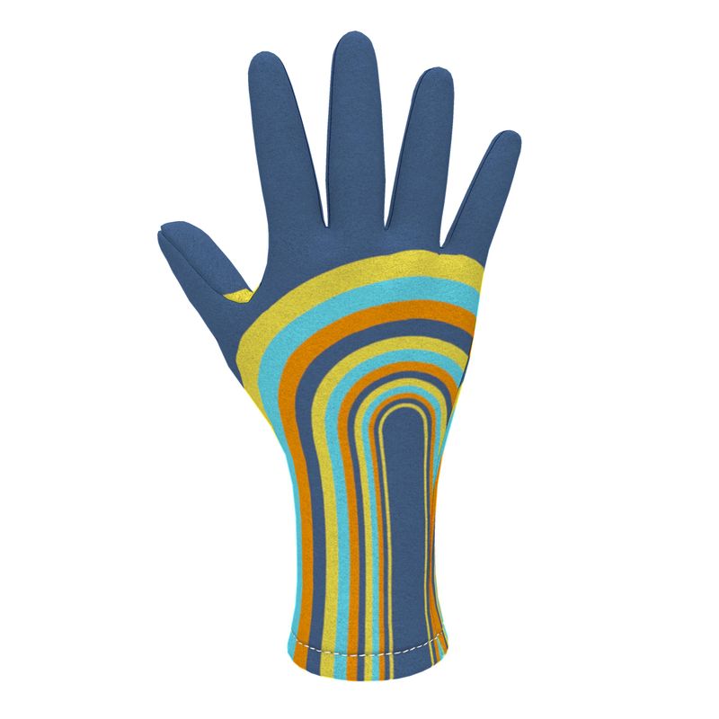 Fleece Gloves in Arch Vivid