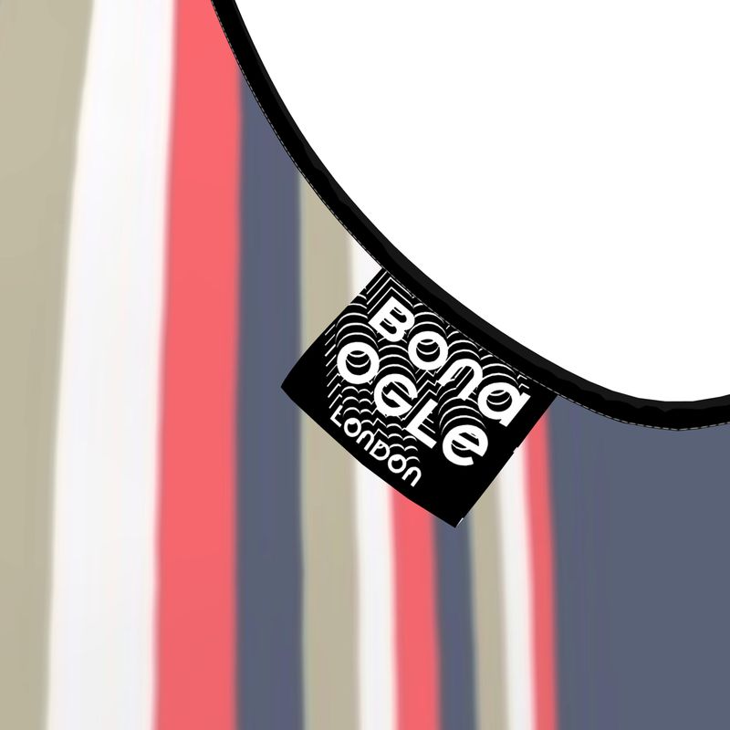 Sleeveless Midi Dress in Arch Blue