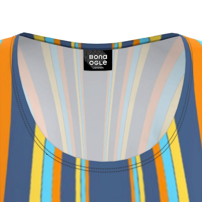 Tunic T Shirt Dress in Loop Vivid