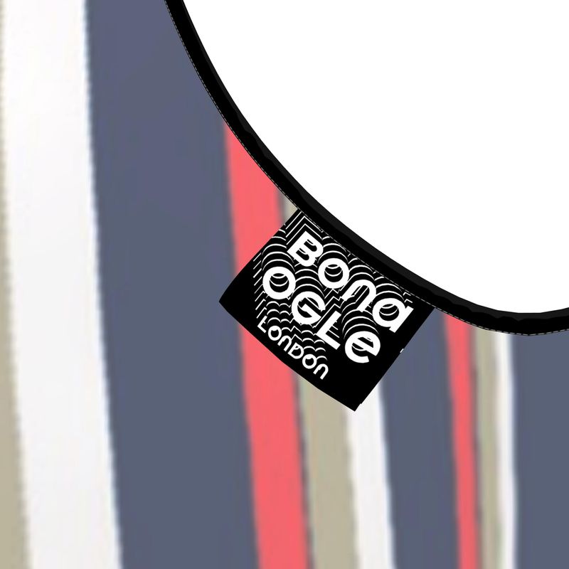 Sleeveless Midi Dress in Loop Blue