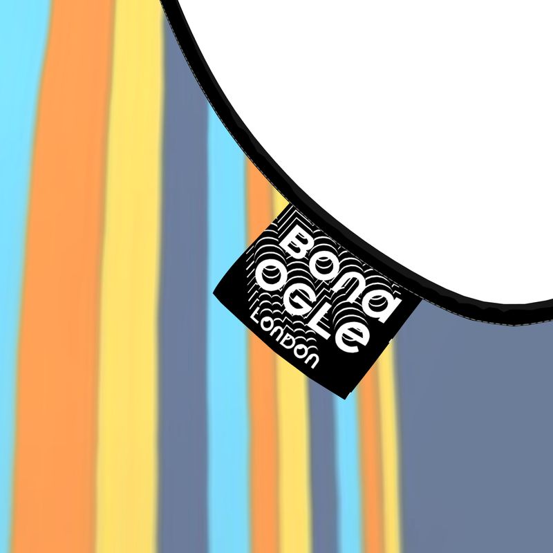 Sleeveless Midi Dress in Arch Vivid