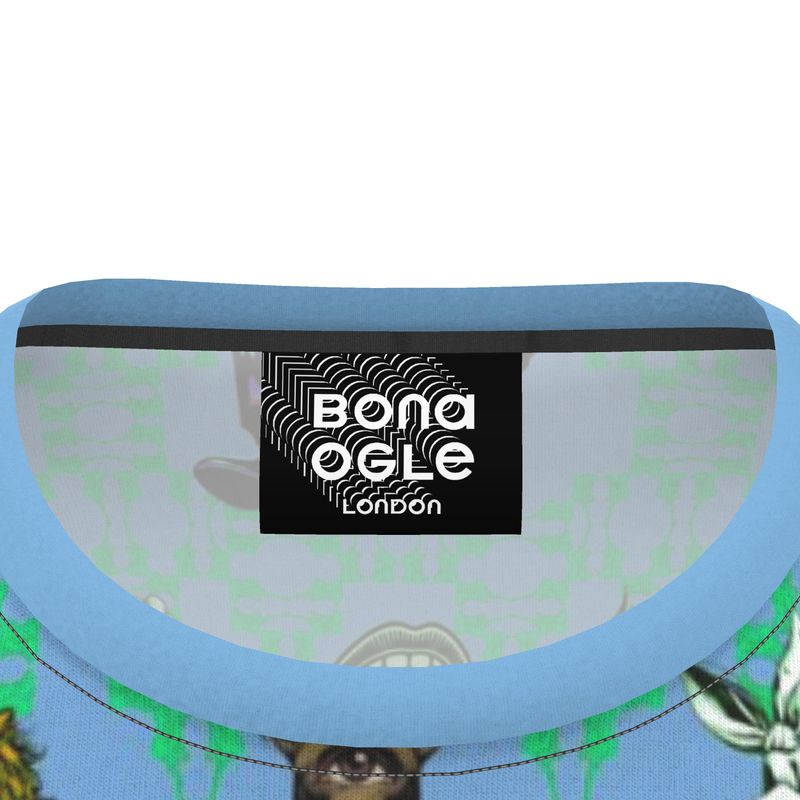 All Over Print T Shirt in Critters Vivid