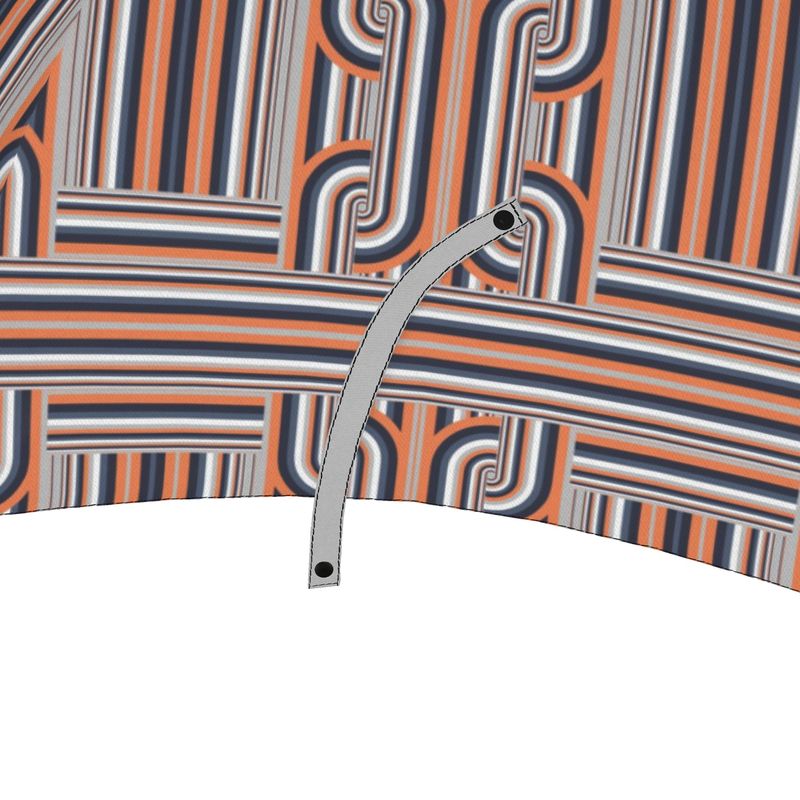 Umbrella in Arches Lick Grey Coral