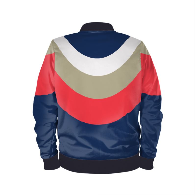 Bomber Jacket in Drape Blue