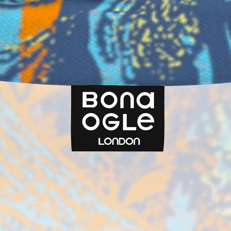 Slim Fit Roll Neck Top in Vivid