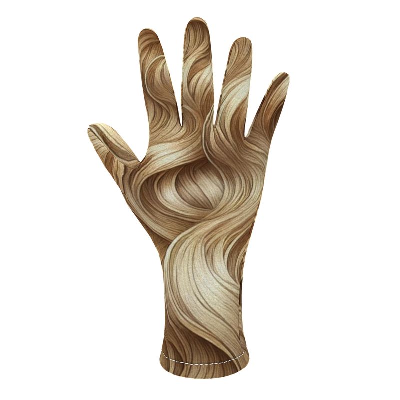 Fleece Gloves in Riah Blonde