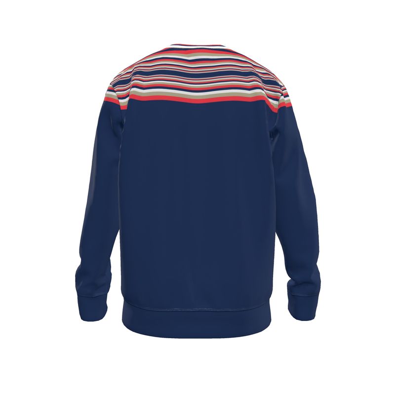 Sweatshirt in Race Track Blue