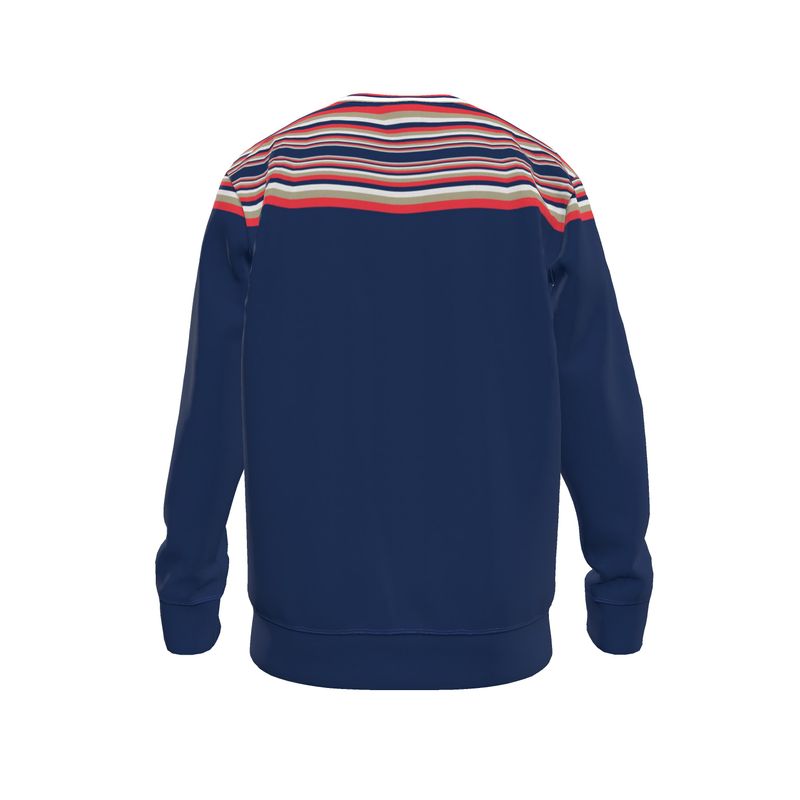 Sweatshirt in Race Track Blue