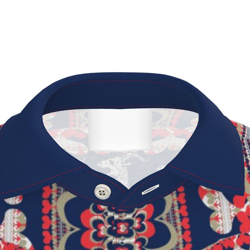 Polo Shirtt in Bona Bomes Blue