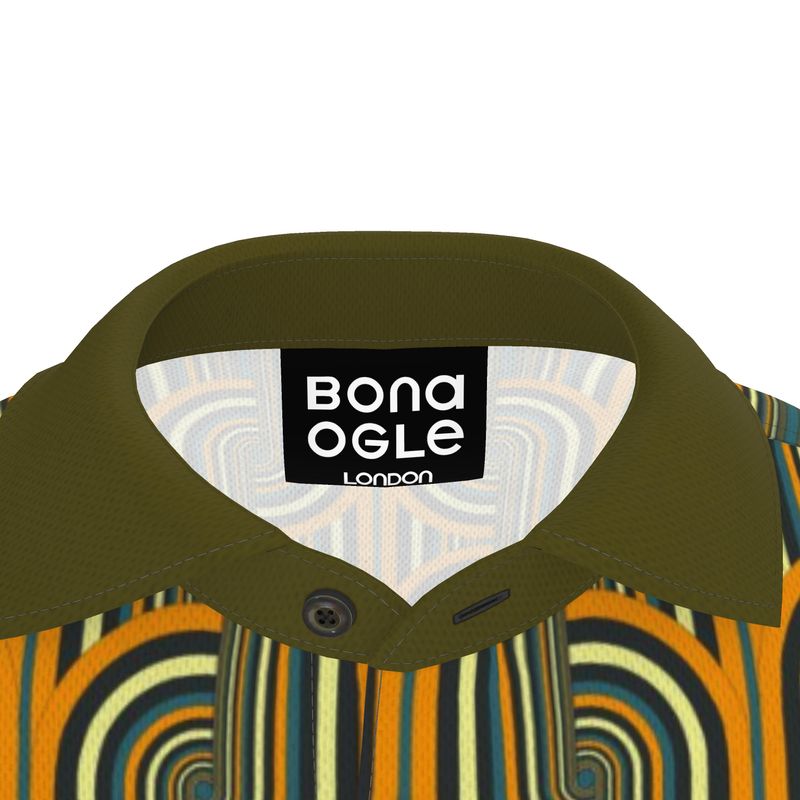 Polo Shirt in Chunky Orange