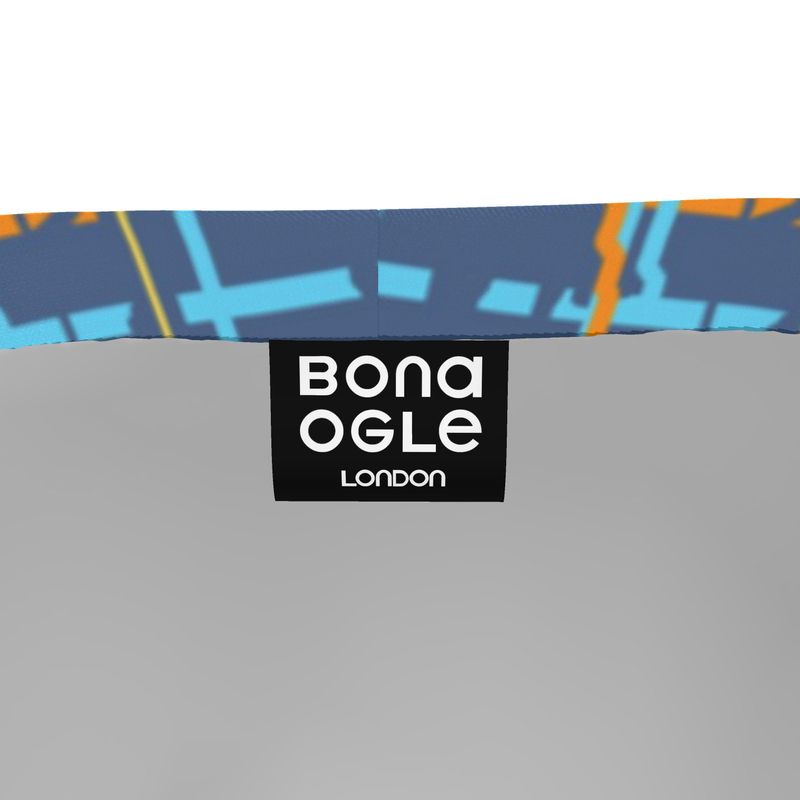 Sweat shorts in drpping stripes vivid