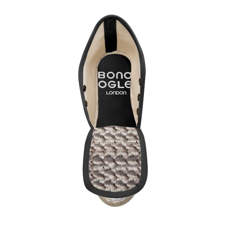 Wedge Espadrilles in Riah Auburn