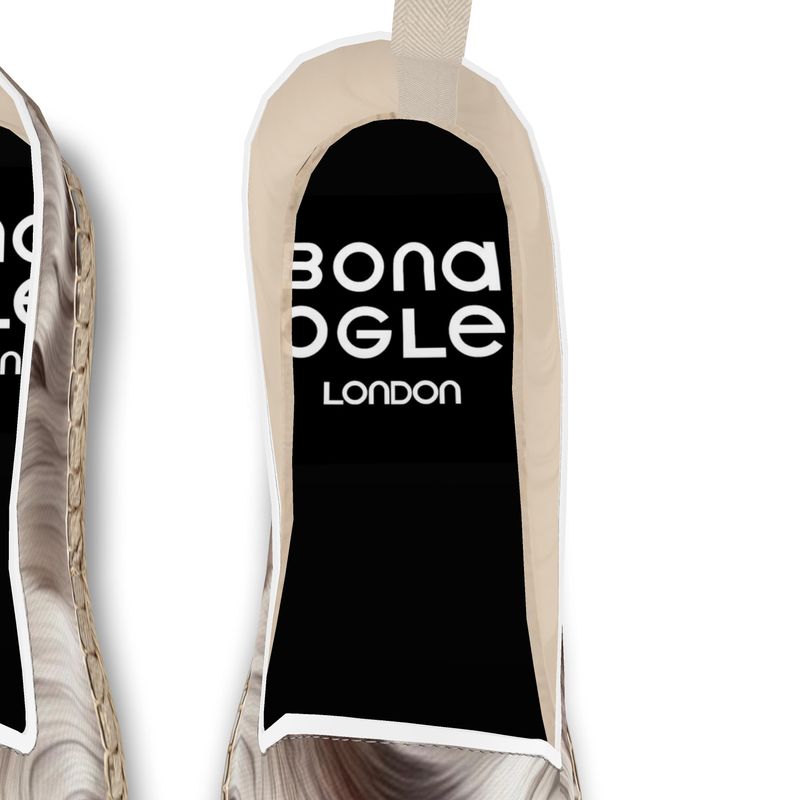 Loafer Espadrilles in Riah Platinum