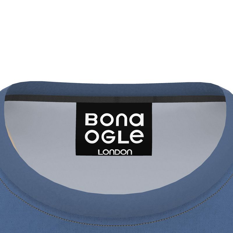 All Over Print T Shirt in Drape Vivid