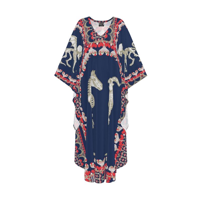 Kaftan in Bona Bones Sports Blue