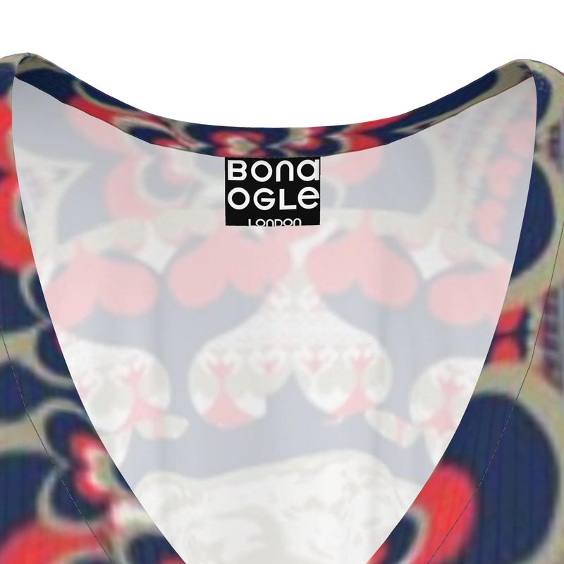 Kaftan in Bona Bones Sports Blue