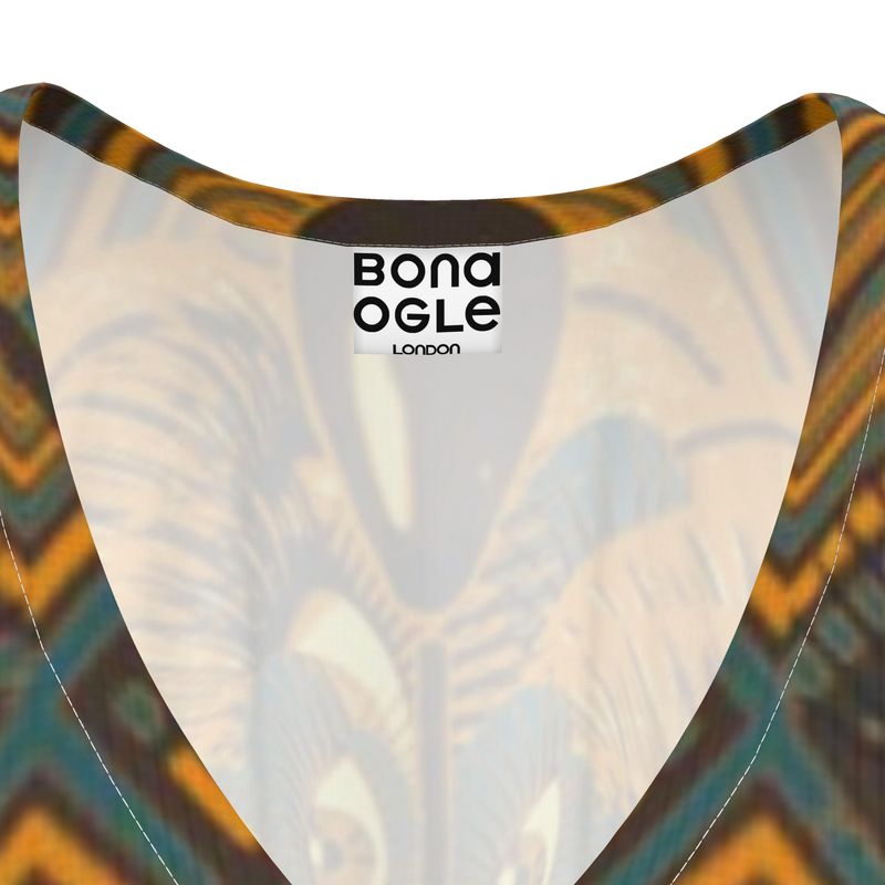 Kaftan in Omniscient Orange