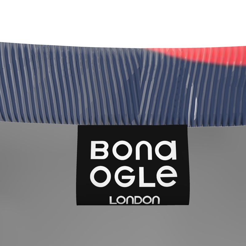 Jogging Bottoms in Wonky Arches Bblue