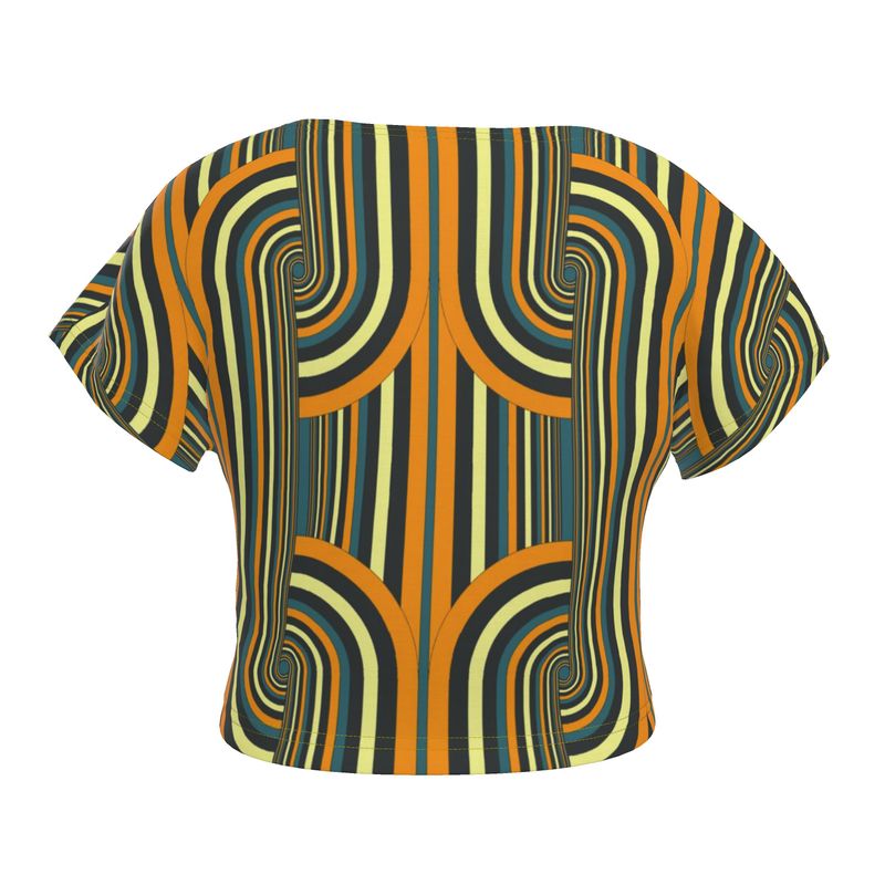 Crop Top in Chunky Orange