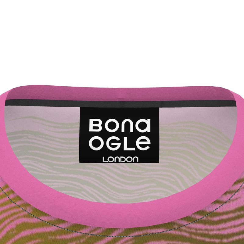 All Over Print T Shirt in Tempest Tree Golden sunset