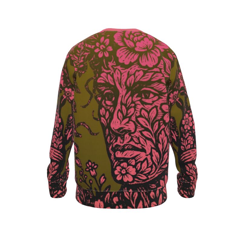 Sweatshirt in floralface golden sunset