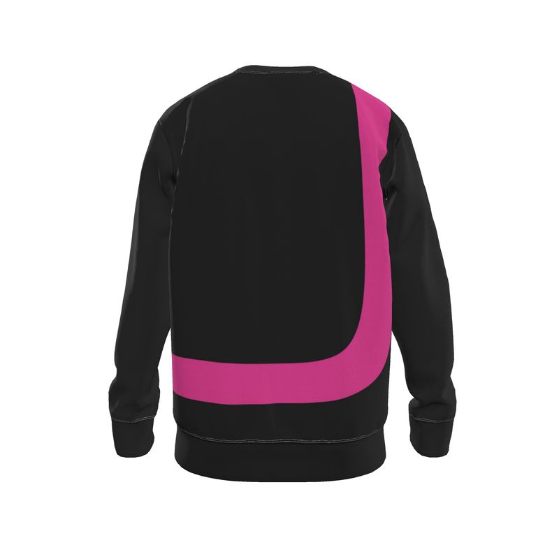 Sweatshirt in Nipple Pinch Fuchsia Carbon