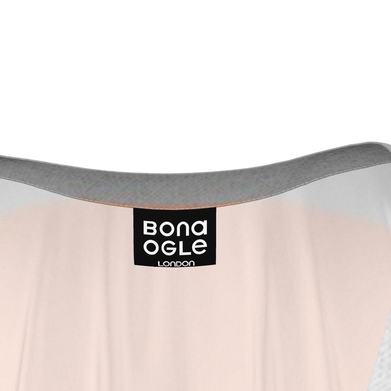 Kaftan in Drape Grey Coral