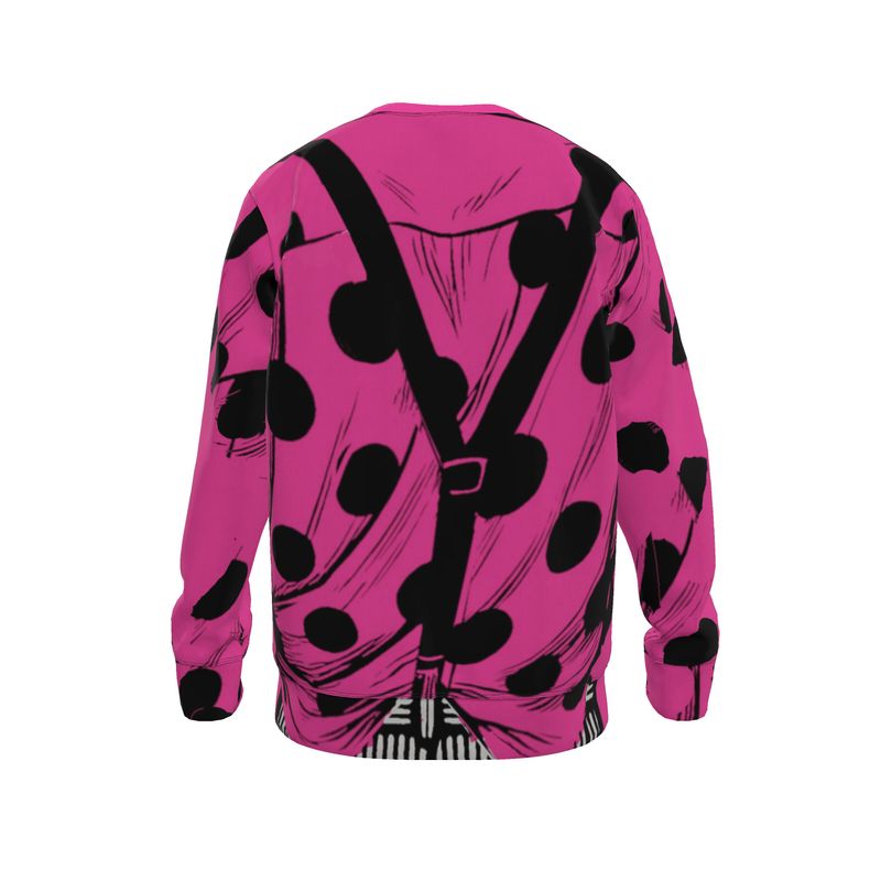 Sweatshirt Trompe L'ole Fuchsia Carbon